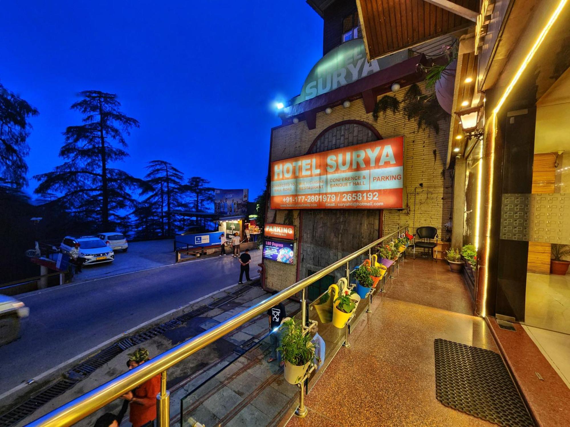 Hotel Surya Shimla Exterior foto